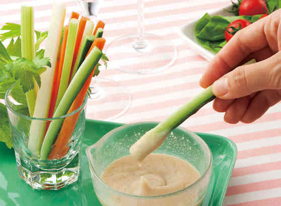 旬の野菜のディップサラダ(業務用商品使用)