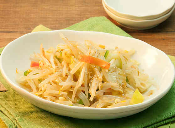 カット野菜の簡単ナムル
