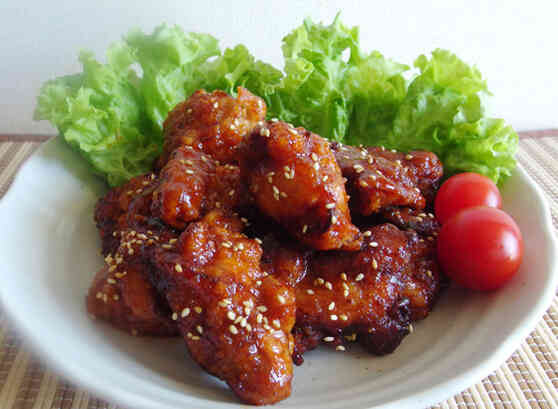 ジャンで作るヤンニョムチキン