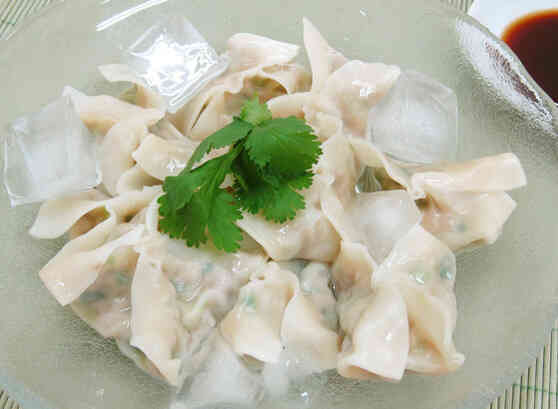 冷やし水餃子