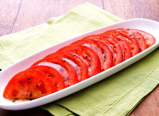 トマトで作るのりチョレギ