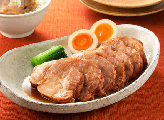 レンジで簡単！豚ロースブロック肉を使った煮豚（煮豚のたれ）