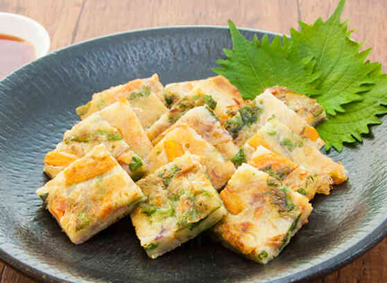 薬味野菜のチヂミ