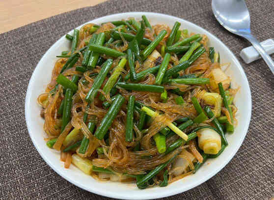 ねぎまみれの麻婆葱!