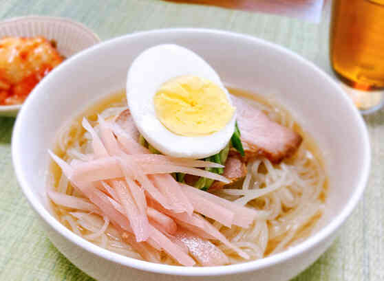岩下の新生姜添え冷麺