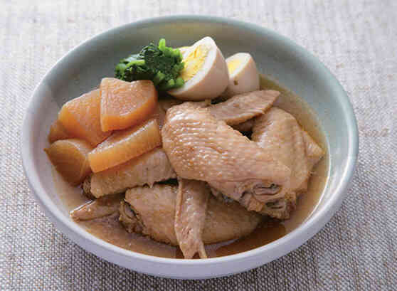 手羽先と大根の煮物