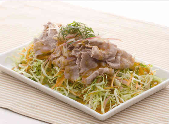 牛肉の香味おかず冷しゃぶ