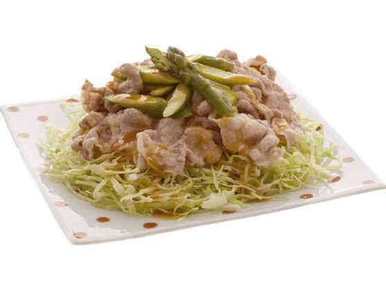 豚肉とキャベツのおかず冷しゃぶ