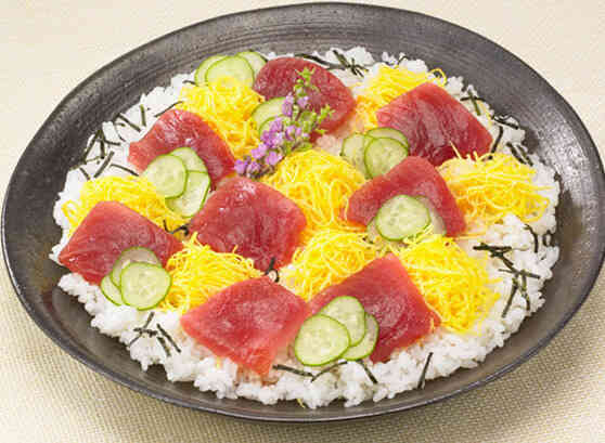 まぐろのちらし寿司