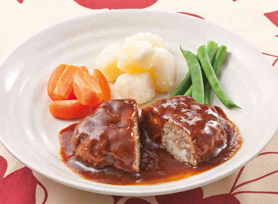 煮込み豆腐ハンバーグ