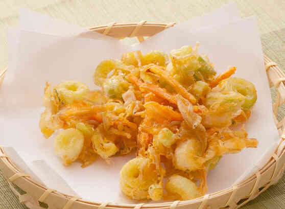 お手軽野菜かき揚げ
