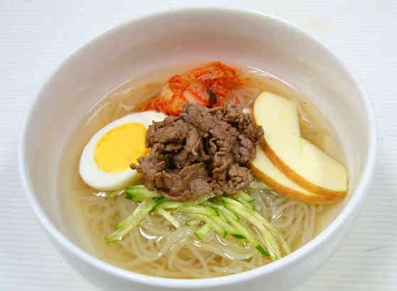 牛のっけ冷麺