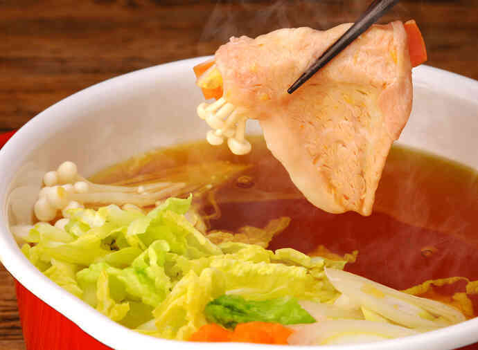 ふわっとゆず香る牛しゃぶ鍋
