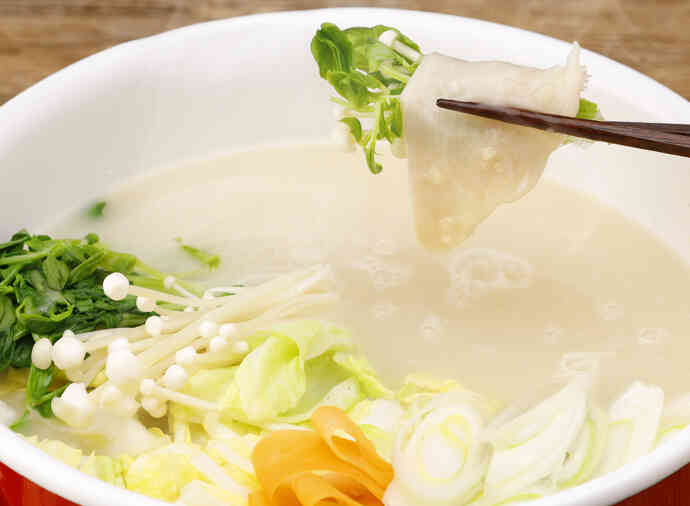 やみつきにんにく鶏しゃぶ鍋