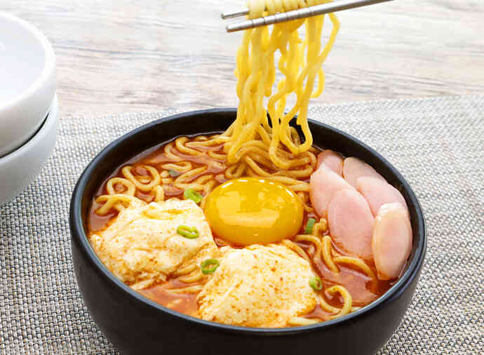岩下の新生姜トッピング スンドゥブラーメン