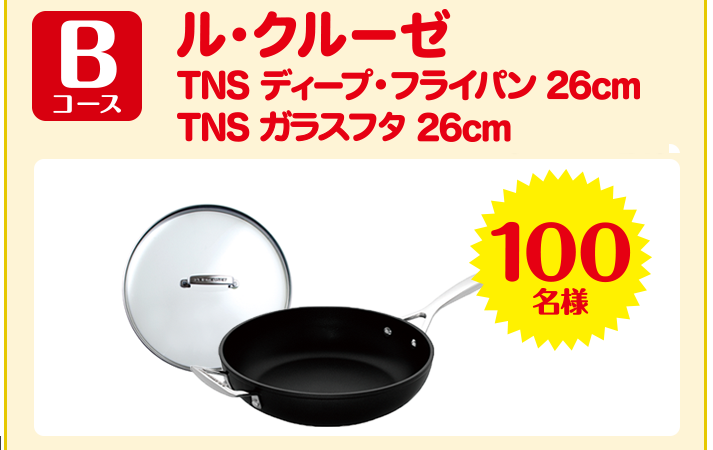 ル・クルーゼ TNS ディープフライパン 26cm)