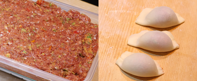 ラム×トマト×パクチー