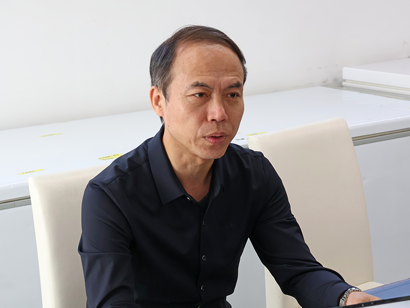 専務取締役の林強さん