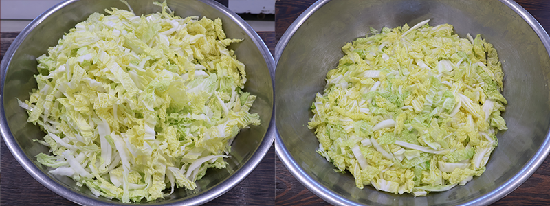 中国東北地方の冬の保存食「酸菜」