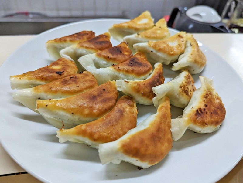 「黒兵衛」の餃子