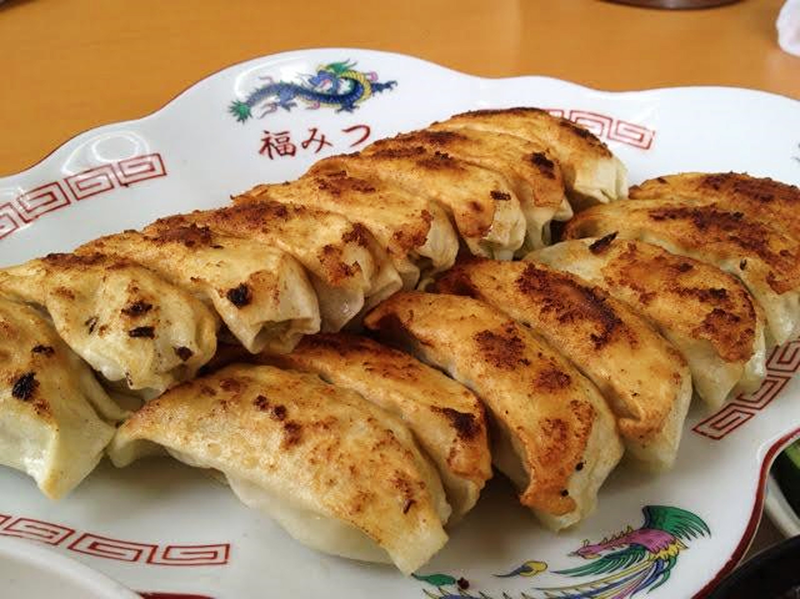 厚皮をカリっと揚げ焼きの「福みつ」
