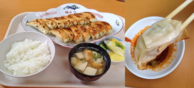 厚皮をカリっと揚げ焼きの「福みつ」
